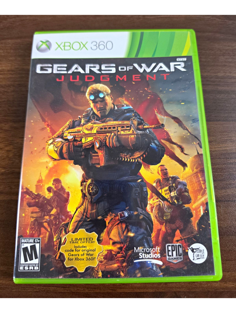 Microsoft Gears of War: Judgment Xbox 360 M 2013 Multiplayer Online NTSC-U/C